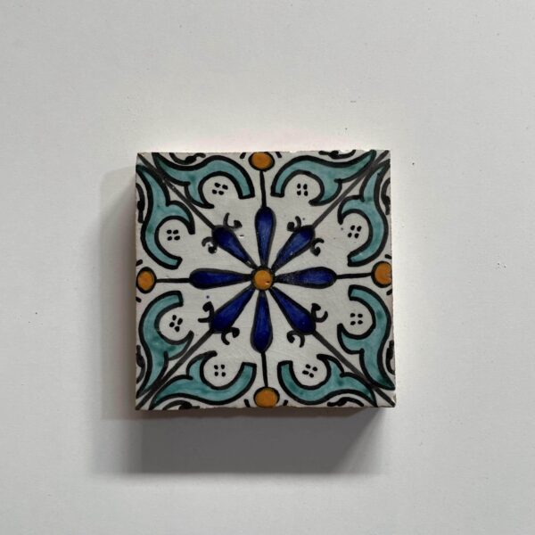 Moroccan Ceramic Tiles - Authentic Hand-Painted Designs