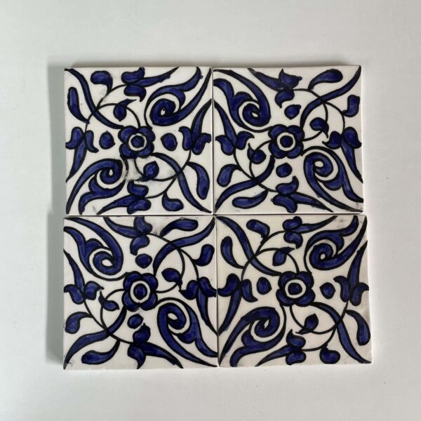 4"X4" tiles hand painted ceramic bathroom for wall and ground, tiles wall decorative